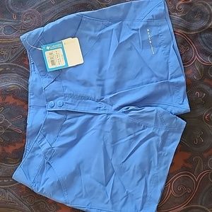 New with Tags Columbia PFG Coral Point Shorts Blue